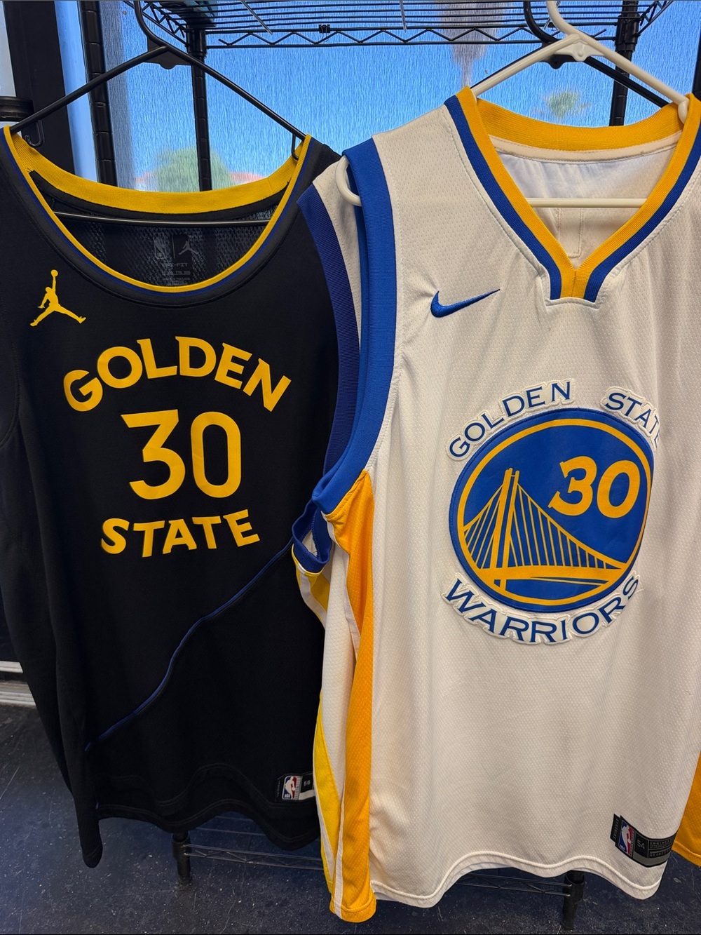 Golden State Warriors #30 Basketball Jersey - White & Black